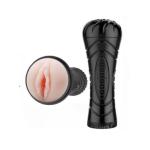 Cốc thủ dâm nam Pink Pussy 7 chế độ rung, âm đạo giả dạng đèn pin có thiết kế gọn để cất giữ riêng tư, phần vỏ ABS kết hợp silicone theo mô tả cửa hàng, dùng pin AAA, phù hợp người trưởng thành