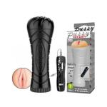 Cốc thủ dâm nam Pink Pussy 7 chế độ rung, âm đạo giả dạng đèn pin có thiết kế gọn để cất giữ riêng tư, phần vỏ ABS kết hợp silicone theo mô tả cửa hàng, dùng pin AAA, phù hợp người trưởng thành