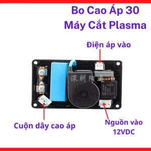 Bo Cao Áp 30 Máy Hàn Điện Tử, Mạch Kích Chuyên Dụng Hỗ Trợ Tối Ưu Khả Năng Mồi Hồ Quang Khi Điện Áp Lưới Sụt Giảm, Thiết Kế Chuẩn Xác, Dễ Đồng Bộ Với Bo Điều Khiển Trung Tâm, Phù Hợp Cho Sửa Chữa Máy Hàn