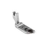 Chân vịt máy may 2 kim 1/2 phải, phụ kiện máy may công nghiệp cữ 12,7 mm, chân vịt bên phải hỗ trợ kiểm soát mép vải khi may, phù hợp thay thế linh kiện hao mòn trong xưởng may quần áo, đồng phục