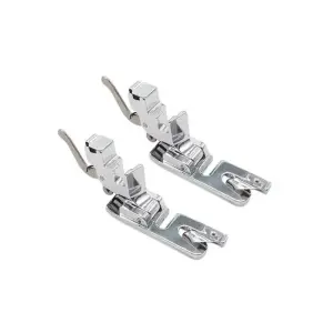 Chân vịt 2 kim mí 1/8 x 1/4 ngược phải, phụ kiện máy may công nghiệp, chân vịt máy 2 kim, linh kiện ngành may, cấu hình mí 1/8 x 1/4, phù hợp thay thế chân vịt cùng kiểu trên máy tương thích
