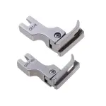 Chân vịt bù trừ CR1/8N bên phải kích thước 1/8 inch, dùng may mí sống gấp mép trang trí trên máy 1 kim công nghiệp, đế đánh bóng trượt mượt giảm ma sát, giúp thợ may tăng tốc độ và độ đều đường chỉ