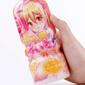 Cốc thủ dâm NPG Japan Anime cho nam giới trưởng thành, thiết kế dạng trụ cầm tay, vỏ nhựa ABS chắc chắn kết hợp lõi silicone mềm mại, cấu trúc vòng xoắn và gai nhỏ bên trong, kích thước 70 x 160 mm, không rung, dễ tháo rời vệ sinh