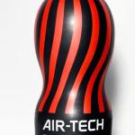 TENGA AIR-TECH cốc thủ dâm nam cao cấp Made in Japan, thiết kế công nghệ Air Cushion Chambers tăng khả năng điều chỉnh áp suất hút, lõi TPE đàn hồi, ba phiên bản Gentle Regular Strong, có thể tháo rời vệ sinh