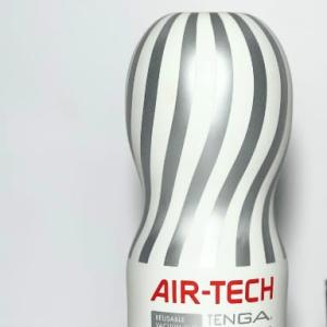 TENGA AIR-TECH cốc thủ dâm nam cao cấp Made in Japan, thiết kế công nghệ Air Cushion Chambers tăng khả năng điều chỉnh áp suất hút, lõi TPE đàn hồi, ba phiên bản Gentle Regular Strong, có thể tháo rời vệ sinh