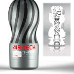Cốc thủ dâm TENGA AIR-TECH ULTRA chính hãng Nhật Bản, thiết kế dạng cup tái sử dụng, cấu trúc khoang khí tạo áp suất hút, lỗ thông khí điều chỉnh cảm giác, lõi TPE mềm đàn hồi, phiên bản Ultra Size không rung