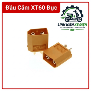 Đầu Cắm XT60 Đực, Jack Nguồn XT60 Female 2 Pin, Đầu Nối Pin LiPo, Pin LiFePO4, ESC, Drone FPV, Xe RC, Thiết Bị DC Công Suất, Kết Nối Dây 12AWG, Tiếp Điểm Đồng Mạ Vàng, Vỏ PA Cách Điện, Kết Nối Nguồn DC Công Suất Cao