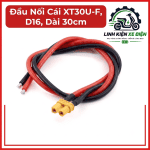 Đầu Nối Cái XT30U-F D16 Dài 10cm, Cáp XT30U 16AWG 2 Pin, Dây Nguồn Cho Pin LiPo Và ESC, Phù Hợp Drone FPV, Xe Điều Khiển RC, Máy Bay Mô Hình, Robot, Mạch Điều Khiển Và Các Dự Án Điện Tử DIY Cần Đầu Nối Nhỏ Gọn