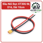 Đầu Nối Đực XT30U-M D16 Dài 10cm, Dây XT30U 16AWG 2 Pin AMASS, Cáp Nguồn Cho Pin LiPo, ESC, Drone FPV, Xe Điều Khiển RC, Máy Bay Mô Hình, Robot Và Mạch Điện Tử, Thiết Kế Nhỏ Gọn Cho Lắp Ráp, Sửa Chữa