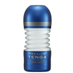 TENGA Premium Rolling Head CUP mã TOC-203PT, cốc thư giãn nam với cơ chế đầu lăn chuyển động linh hoạt, thiết kế nhỏ gọn, chất liệu TPE và vỏ PE, gel bôi trơn có sẵn, sử dụng một lần theo hướng dẫn của hãng