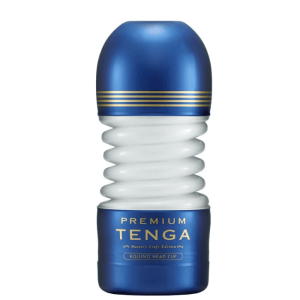 TENGA Premium Rolling Head CUP mã TOC-203PT, cốc thư giãn nam với cơ chế đầu lăn chuyển động linh hoạt, thiết kế nhỏ gọn, chất liệu TPE và vỏ PE, gel bôi trơn có sẵn, sử dụng một lần theo hướng dẫn của hãng