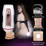 Máy bú mút Leten tự động 7 chế độ, máy thủ dâm nam có chuyển động lên xuống và âm thanh có thể bật tắt theo thông tin người bán, thiết kế cầm tay kích thước khoảng 23 x 10 cm, phù hợp người trưởng thành tìm dụng cụ cá nhân