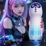 Máy thủ dâm nam LILO CAT CUP rung 10 chế độ, cốc thủ dâm cầm tay lõi TPE mềm ôm khít, tích hợp Boost tăng cường kích thích, thiết kế ngụy trang kín đáo, sạc USB tiện lợi, dễ vệ sinh cho nam giới trưởng thành