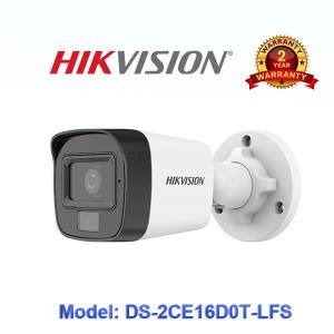 Camera Hikvision 2.0MP, Mic Thu Âm, Hình Ảnh 1080P, Hồng Ngoại Xa 30m, Chuẩn IP67, Đa Chuẩn Tín Hiệu TVI AHD CVI CVBS, Lý Tưởng Cho Nhà Ở, Kho Xưởng, Cửa Hàng
