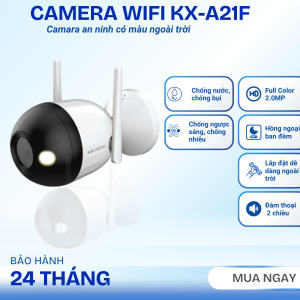 KBVISION KX-A21F, Camera Wifi Full HD 1080P, Hỗ Trợ ONVIF, Tương Thích Nhiều Hệ Thống An Ninh