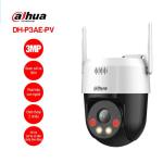DAHUA DH-P3AE-PV WiFi 3MP PT Camera, Xoay 360°, Báo Động Âm Thanh & Ánh Sáng Khi Phát Hiện Xâm Nhập, Quay Màu Ban Đêm, Hồng Ngoại & LED 30m, Đàm Thoại Hai Chiều
