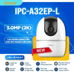 Imou IPC-A32EP-L 3MP Pan/Tilt WiFi Camera, Quay Quét 360° Trong Nhà, Gọi APP, Phát Hiện Chuyển Động Người, Night Vision Có Màu – Giải Pháp An Ninh Thông Minh 24/7