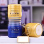 TENGA Premium Dual Sensation CUP, cốc thủ dâm nam có hai đầu sử dụng với kết cấu bên trong khác biệt, lựa chọn giữa cảm giác ôm sát và mềm mại, gel bôi trơn có sẵn, thiết kế nhỏ gọn dành cho nam giới trưởng thành