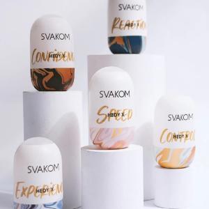 Cốc thủ dâm nam SVAKOM Hedy X, trứng thủ dâm nhỏ gọn dễ cất giữ, thiết kế cầm tay không sử dụng động cơ, phù hợp nhu cầu chăm sóc cá nhân riêng tư, lựa chọn cho nam giới trưởng thành muốn sản phẩm gọn nhẹ và dễ mang theo