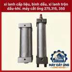 Van tiết lưu khí nén máy cắt ống 275 315 350, phụ kiện điều chỉnh lưu lượng khí và tốc độ hành trình xi lanh, hỗ trợ cơ cấu cấp phôi vận hành ổn định, dùng cho máy cắt ống bán tự động và thiết bị gia công kim loại